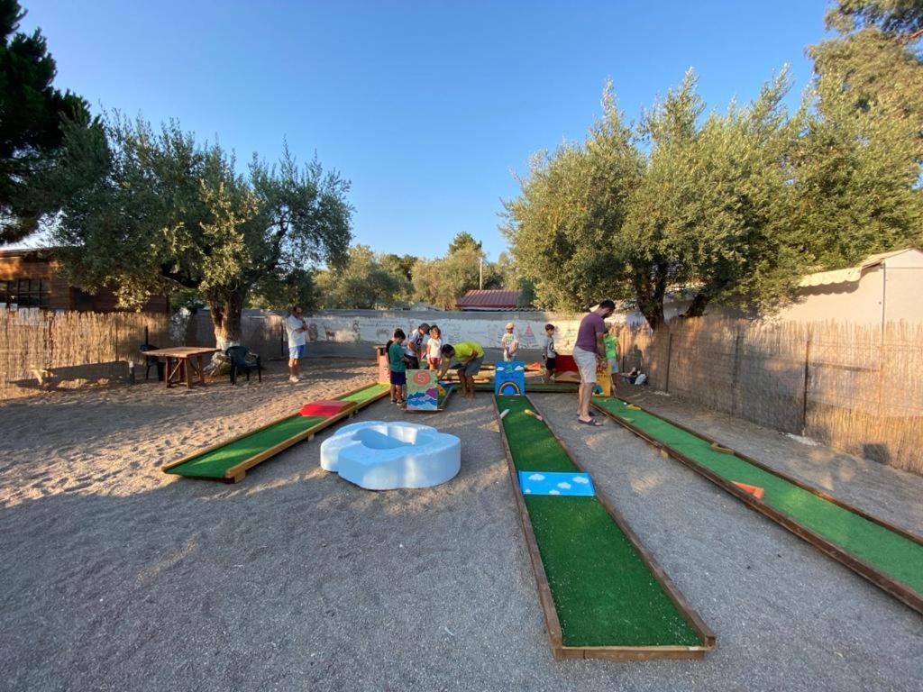 Nisi Glamping Hotel Paralía Rachon Eksteriør billede