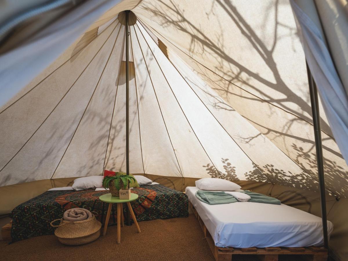 Nisi Glamping Hotel Paralía Rachon Eksteriør billede