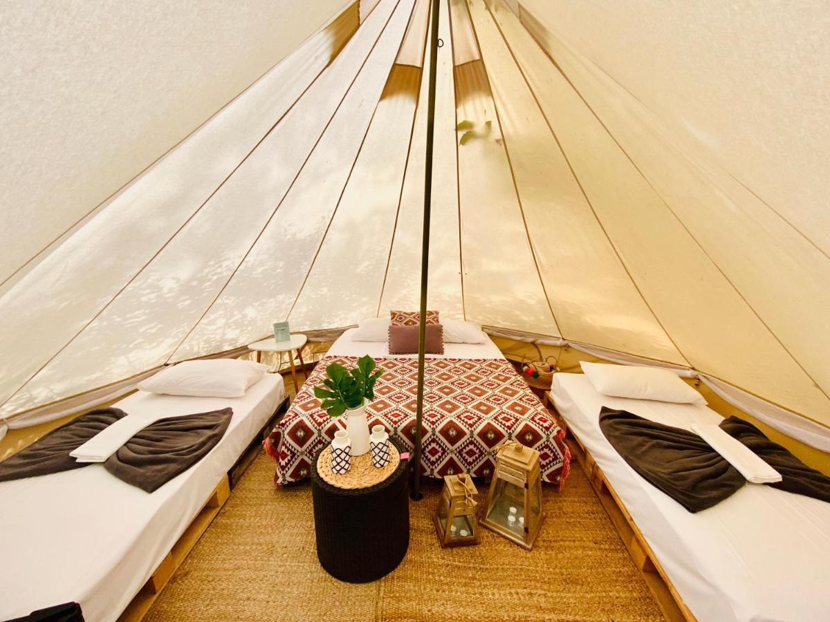 Nisi Glamping Hotel Paralía Rachon Eksteriør billede