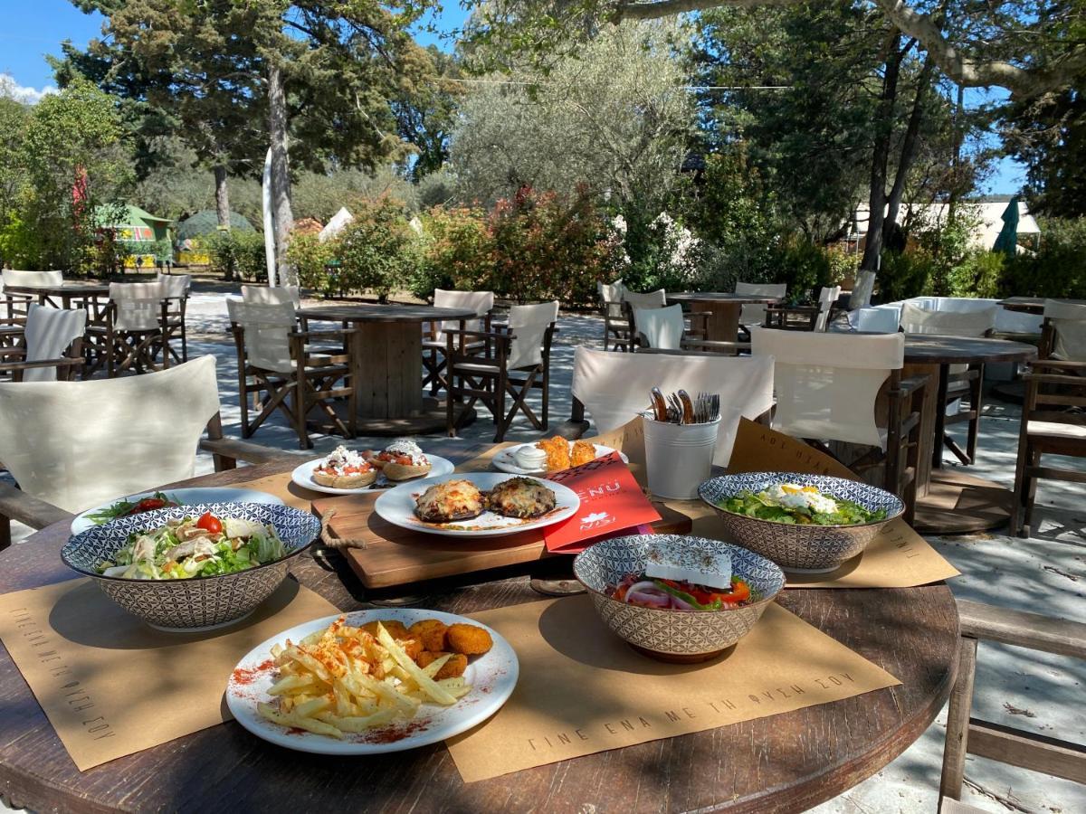 Nisi Glamping Hotel Paralía Rachon Eksteriør billede