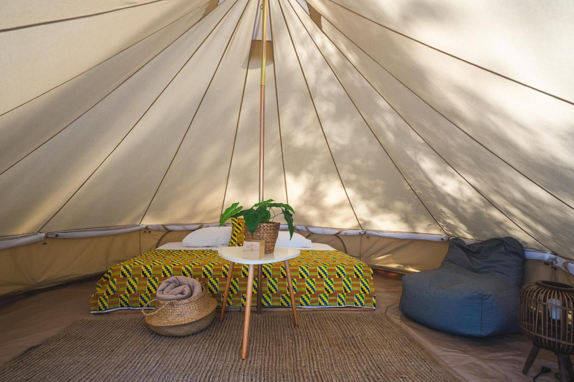 Nisi Glamping Hotel Paralía Rachon Værelse billede