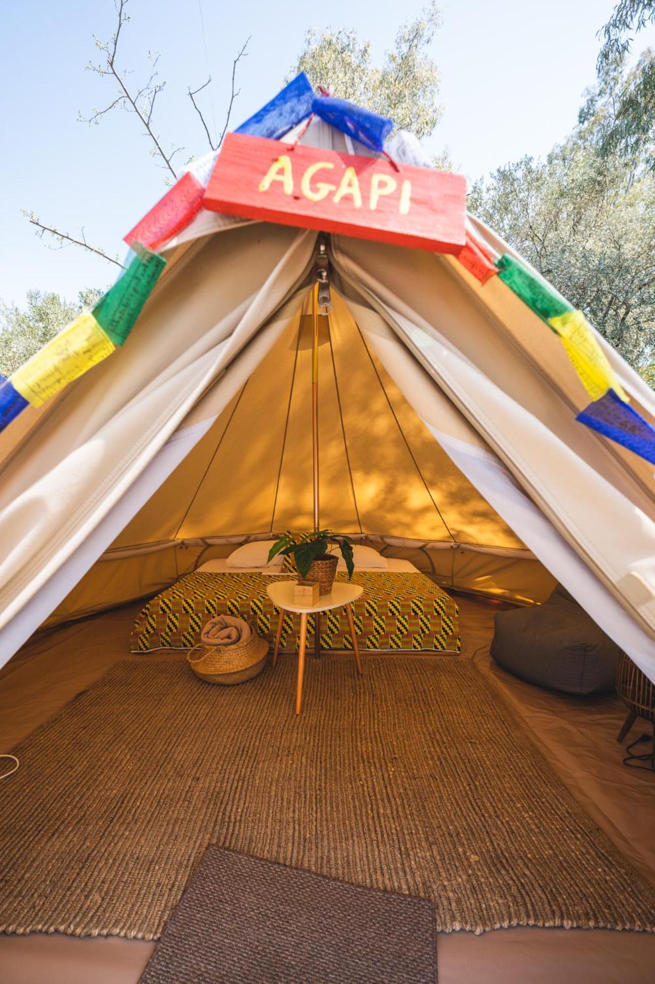 Nisi Glamping Hotel Paralía Rachon Værelse billede